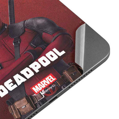 Marvel Deadpool Legacy Deadpool Red Poster Apple iPad Mini Skin
