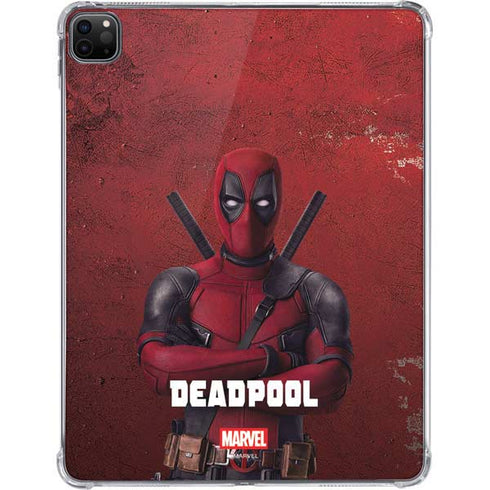 Marvel Deadpool Legacy Deadpool Red Poster iPad Pro 11in (2024) Clear Case