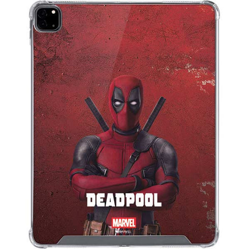 Marvel Deadpool Legacy Deadpool Red Poster iPad Pro 12.9in (2020) Clear Case