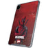 Marvel Deadpool Legacy Deadpool Red Poster iPad Pro 12.9in (2020) Clear Case