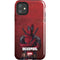Marvel Deadpool Legacy Deadpool Red Poster iPhone 11 Impact Case