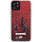 Marvel Deadpool Legacy Deadpool Red Poster iPhone 11 Pro Clear Case