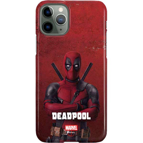 Marvel Deadpool Legacy Deadpool Red Poster iPhone 11 Pro Lite Case