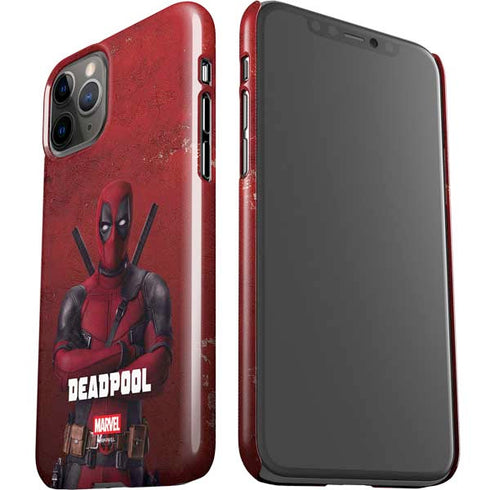 Marvel Deadpool Legacy Deadpool Red Poster iPhone 11 Pro Lite Case