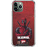 Marvel Deadpool Legacy Deadpool Red Poster iPhone 11 Pro Max Clear Case