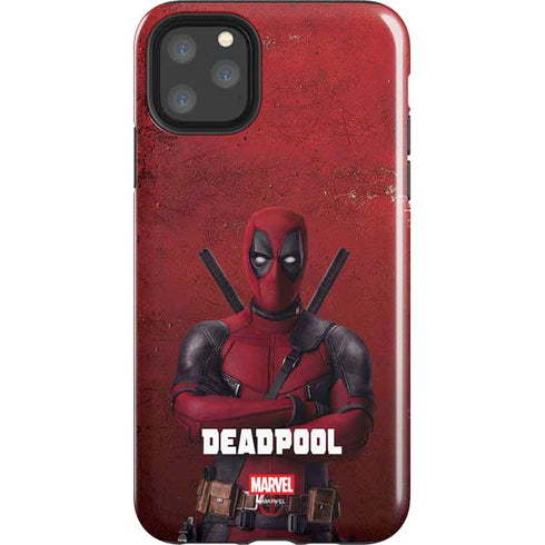 Marvel Deadpool Legacy Deadpool Red Poster iPhone 11 Pro Max Impact Case