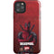 Marvel Deadpool Legacy Deadpool Red Poster iPhone 11 Pro Max Impact Case