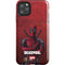 Marvel Deadpool Legacy Deadpool Red Poster iPhone Cases