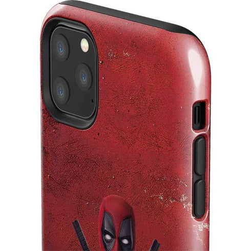 Marvel Deadpool Legacy Deadpool Red Poster iPhone 11 Pro Max Impact Case