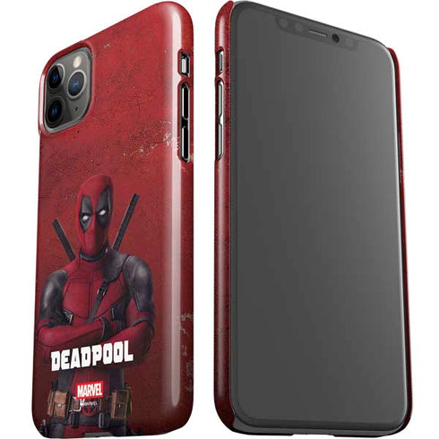 Marvel Deadpool Legacy Deadpool Red Poster iPhone 11 Pro Max Lite Case