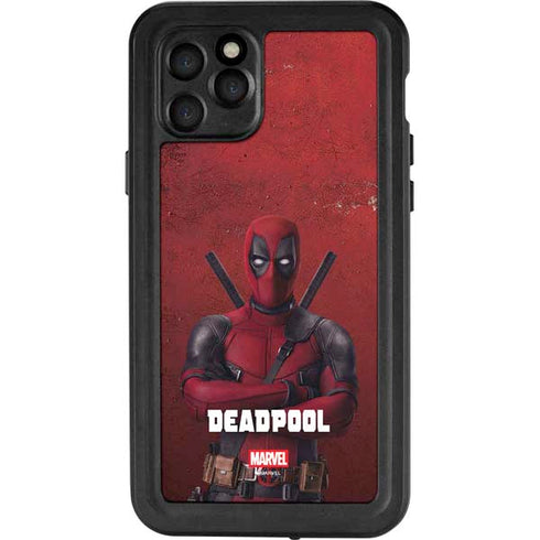 Marvel Deadpool Legacy Deadpool Red Poster iPhone 11 Pro Waterproof Case