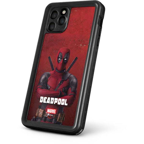 Marvel Deadpool Legacy Deadpool Red Poster iPhone 11 Pro Waterproof Case