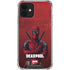 Marvel Deadpool Legacy Deadpool Red Poster iPhone 12 Clear Case