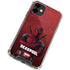Marvel Deadpool Legacy Deadpool Red Poster iPhone 12 Clear Case