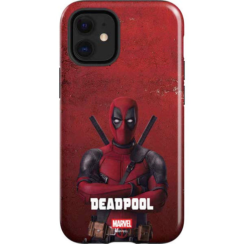 Marvel Deadpool Legacy Deadpool Red Poster iPhone 12 Mini Impact Case