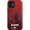 Marvel Deadpool Legacy Deadpool Red Poster iPhone 12 Mini Impact Case