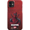 Marvel Deadpool Legacy Deadpool Red Poster iPhone 12 Mini Lite Case