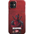 Marvel Deadpool Legacy Deadpool Red Poster iPhone 12 Mini Lite Case