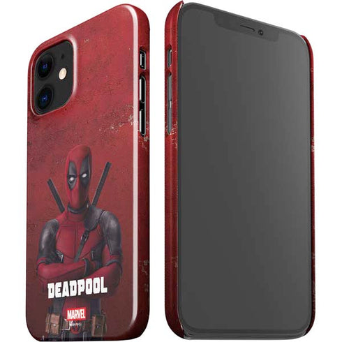 Marvel Deadpool Legacy Deadpool Red Poster iPhone 12 Mini Lite Case