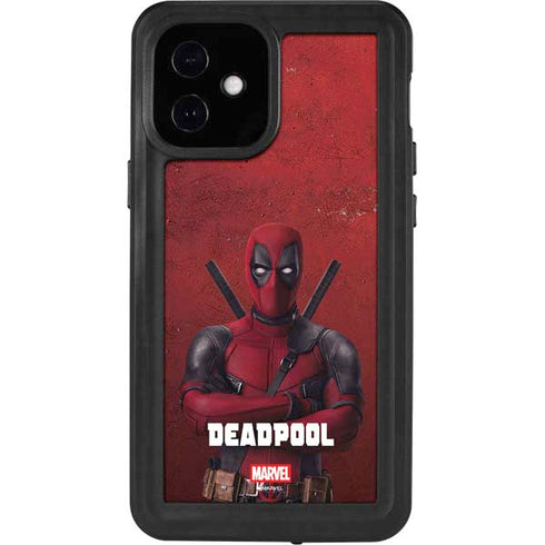 Marvel Deadpool Legacy Deadpool Red Poster iPhone 12 Mini Waterproof Case