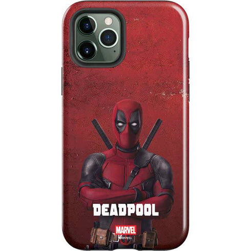 Marvel Deadpool Legacy Deadpool Red Poster iPhone 12 Pro Impact Case