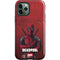 Marvel Deadpool Legacy Deadpool Red Poster iPhone 12 Pro Impact Case
