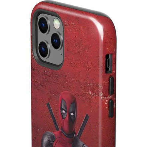 Marvel Deadpool Legacy Deadpool Red Poster iPhone 12 Pro Impact Case