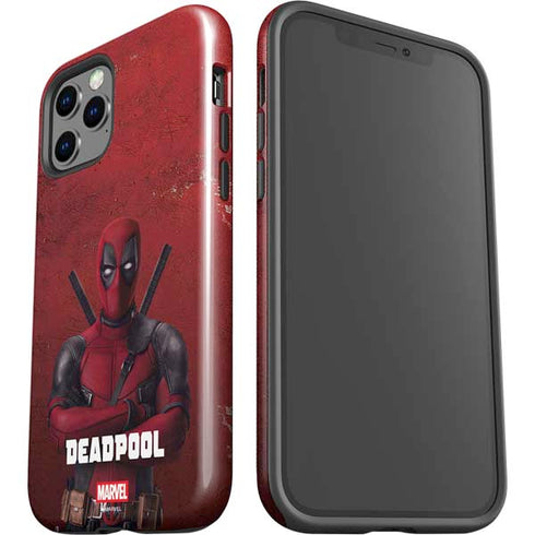 Marvel Deadpool Legacy Deadpool Red Poster iPhone 12 Pro Impact Case