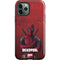 Marvel Deadpool Legacy Deadpool Red Poster iPhone 12 Pro Max Impact Case