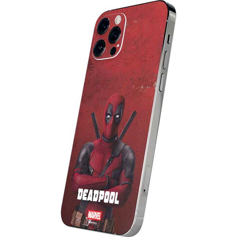 Marvel Deadpool Legacy Deadpool Red Poster iPhone 12 Pro Max Skin