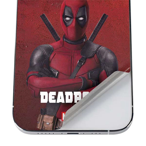 Marvel Deadpool Legacy Deadpool Red Poster iPhone 12 Pro Skin