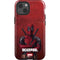Marvel Deadpool Legacy Deadpool Red Poster iPhone 13 Impact Case