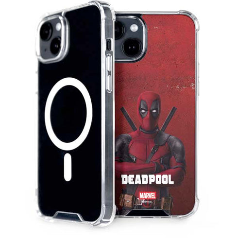 Marvel Deadpool Legacy Deadpool Red Poster iPhone 13 MagSafe Case