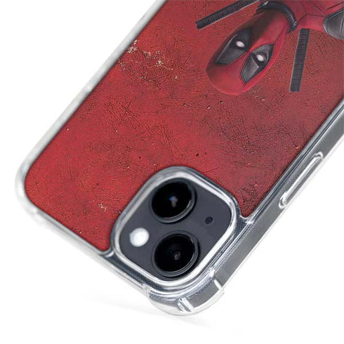 Marvel Deadpool Legacy Deadpool Red Poster iPhone 13 MagSafe Case