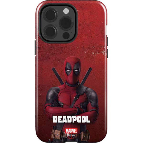 Marvel Deadpool Legacy Deadpool Red Poster iPhone 13 Pro Impact Case