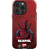 Marvel Deadpool Legacy Deadpool Red Poster iPhone 13 Pro Impact Case