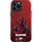 Marvel Deadpool Legacy Deadpool Red Poster iPhone 13 Pro Max Impact Case