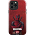 Marvel Deadpool Legacy Deadpool Red Poster iPhone 13 Pro Max Impact Case