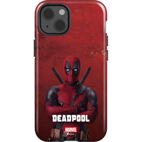 Marvel Deadpool Legacy Deadpool Red Poster iPhone 14 Impact Case