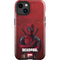Marvel Deadpool Legacy Deadpool Red Poster iPhone 14 Plus Impact Case
