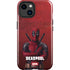 Marvel Deadpool Legacy Deadpool Red Poster iPhone 14 Plus Impact Case