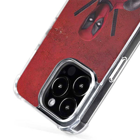 Marvel Deadpool Legacy Deadpool Red Poster iPhone 14 Pro MagSafe Case