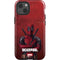Marvel Deadpool Legacy Deadpool Red Poster iPhone 15 Plus Impact Case