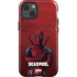 Marvel Deadpool Legacy Deadpool Red Poster iPhone 15 Plus Impact Case