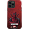 Marvel Deadpool Legacy Deadpool Red Poster iPhone 15 Pro Max Impact Case