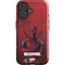 Marvel Deadpool Legacy Deadpool Red Poster iPhone 16 Impact Case