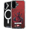 Marvel Deadpool Legacy Deadpool Red Poster iPhone 16 MagSafe Case