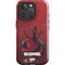 Marvel Deadpool Legacy Deadpool Red Poster iPhone 16 Pro Impact Case