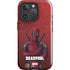 Marvel Deadpool Legacy Deadpool Red Poster iPhone 16 Pro Impact Case