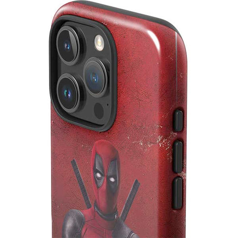 Marvel Deadpool Legacy Deadpool Red Poster iPhone 16 Pro Impact Case
